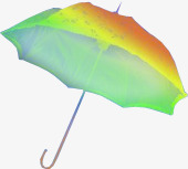 彩色渐变雨伞装饰png免抠素材_新图网 https://ixintu.com 彩色 渐变 装饰 雨伞
