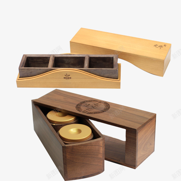 茶包包装png免抠素材_新图网 https://ixintu.com 便捷 小巧 木头