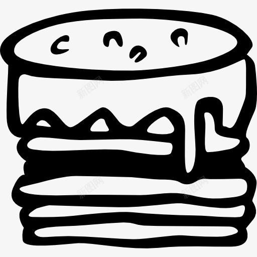 手绘蛋糕图标png_新图网 https://ixintu.com 手绘 手绘烹饪 甜 甜点 蛋糕 食品 食物