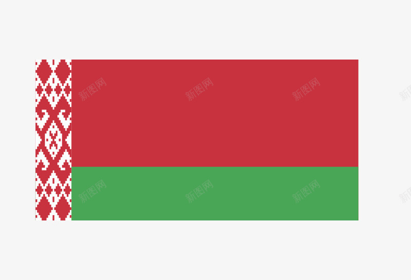 白俄罗斯国旗矢量图图标eps_新图网 https://ixintu.com 国旗 白俄罗斯国旗 矢量国旗 矢量旗帜 矢量图