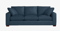 深蓝色沙发素材