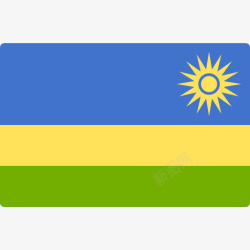 卢旺达卢旺达图标高清图片