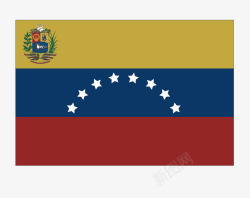 委内瑞拉国旗矢量图素材