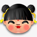 新年祝福图标图标