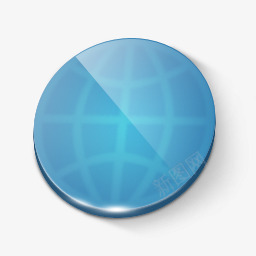 3D经典桌面图标蓝圆图标png_新图网 https://ixintu.com 3d 图标 桌面 经典