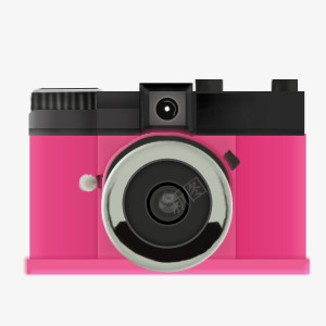 数码相机png免抠素材_新图网 https://ixintu.com 女士相机 相机 红色
