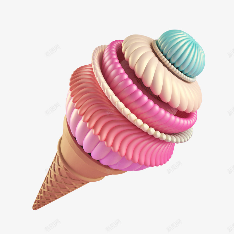 翻糖手工冰淇淋png免抠素材_新图网 https://ixintu.com 免抠 免抠下载 冰淇淋 创意 手工冰淇淋 甜点 翻糖手工冰淇淋 蛋糕 雪糕
