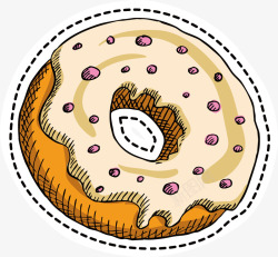 芝麻logo甜点沙河特色蛋糕矢量图图标高清图片