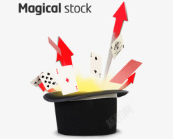 魔术扑克素材