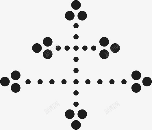 点线面构图底纹角花png免抠素材_新图网 https://ixintu.com 平面构图 底纹 点线面构成图 角花 造型