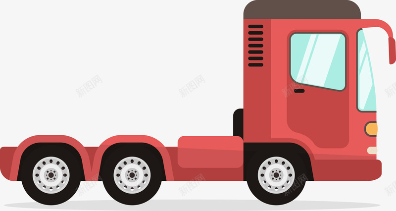 红色车子图图标png_新图网 https://ixintu.com 创意设计 卡车 卡通车 小汽车 汽车 汽车图标 汽车矢量图 车 轿车 造型图案