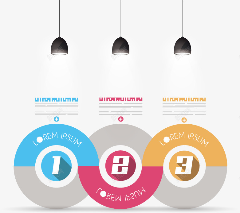 电灯分类标签png免抠素材_新图网 https://ixintu.com ppt ppt元素 分类标签 创意几何 图表