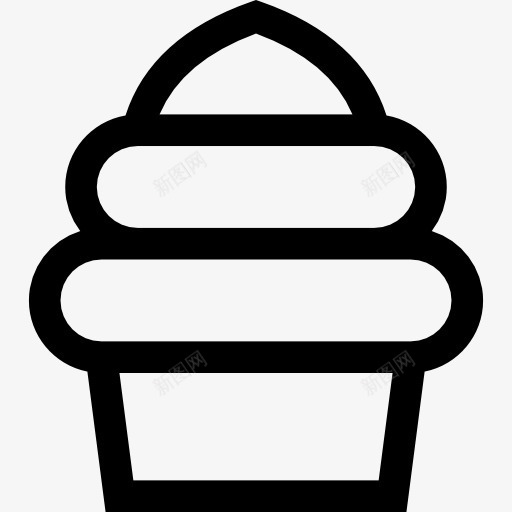 冷冻酸奶图标png_新图网 https://ixintu.com 夏天 甜点 甜的 酸奶 食品