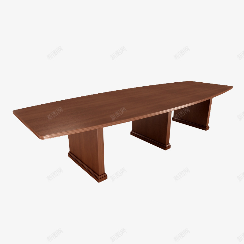 长弧形桌子png免抠素材_新图网 https://ixintu.com 产品实物 木桌 桌子