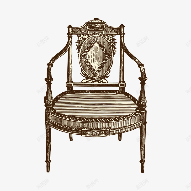欧式复古家具png免抠素材_新图网 https://ixintu.com 其他 复古家具 家具家居 欧式家具 欧式花纹 沙发
