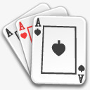 aces王牌卡游戏扑克很明显高清图片