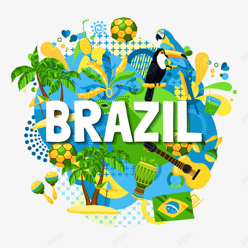 巴西世界杯png免抠素材_新图网 https://ixintu.com 奥运素材 巴西世界杯素材 足球素材