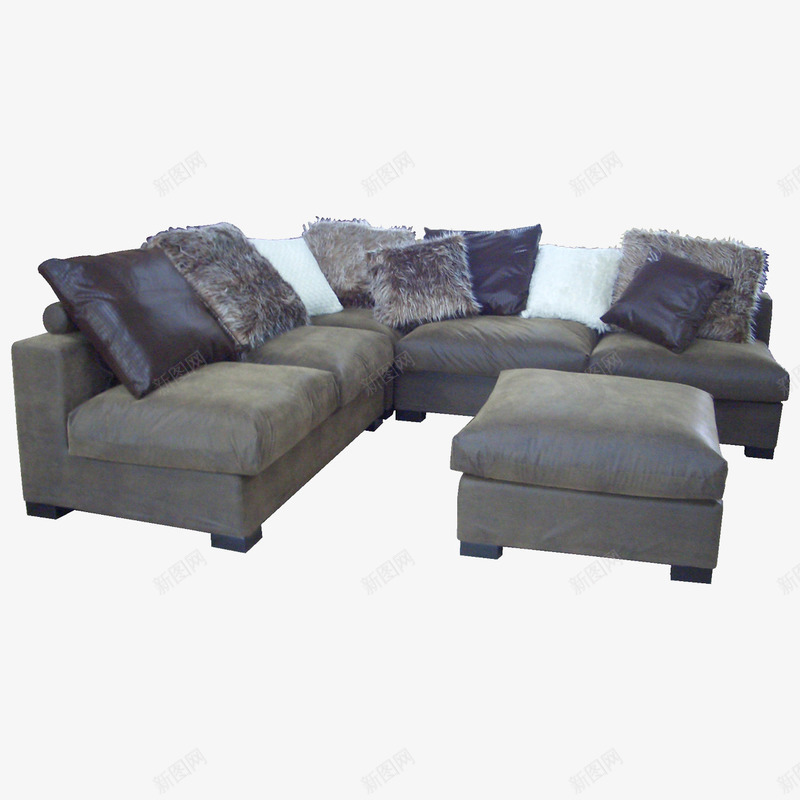 家具png免抠素材_新图网 https://ixintu.com 家具 居家用品 沙发 现代沙发 皮质沙发