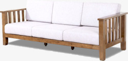白色沙发简约质朴素材