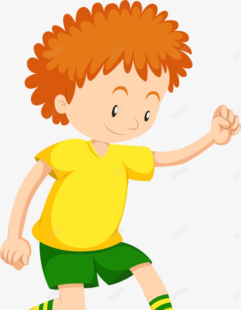 儿童节踢球的小男孩png免抠素材_新图网 https://ixintu.com 儿童节 可爱小男孩 开心 踢球的小男孩 踢足球 运动