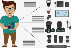 摄影爱好者摄影爱好者器材分类高清图片