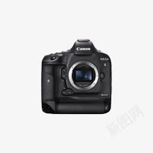 佳能EOS1DXMarpng免抠素材_新图网 https://ixintu.com 产品实物 数码相机 相机 黑色相机