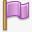 紫色的小旗图标png_新图网 https://ixintu.com 小旗 小旗子 旗帜