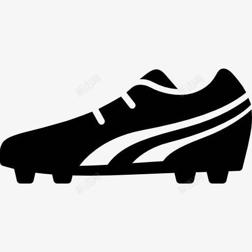 足球鞋图标png_新图网 https://ixintu.com 会踢足球 工具 足球 运动 运动鞋 鞋