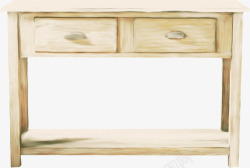漂亮桌子棕色漂亮木桌高清图片