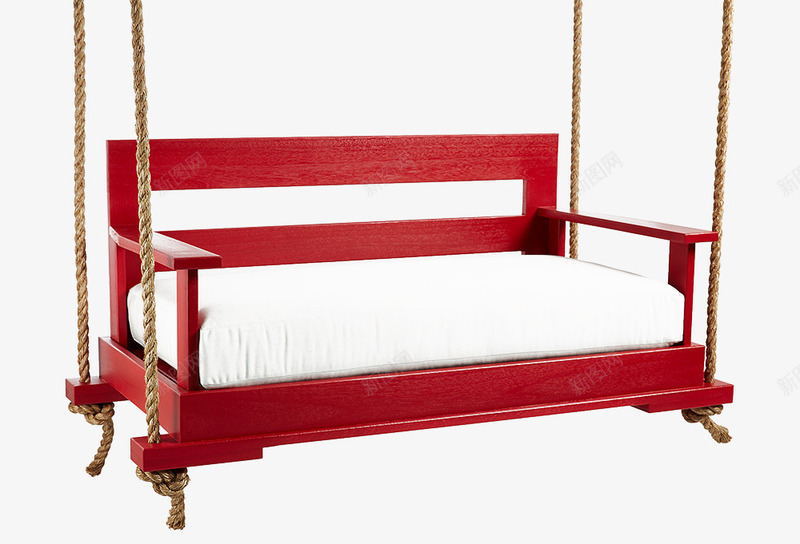 红色色舒适沙发家具png免抠素材_新图网 https://ixintu.com 家具 沙发 红色 舒适