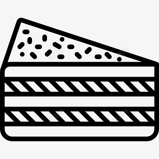 一块蛋糕图标png_新图网 https://ixintu.com baker 一块生日蛋糕 甜 甜点 面包 食品