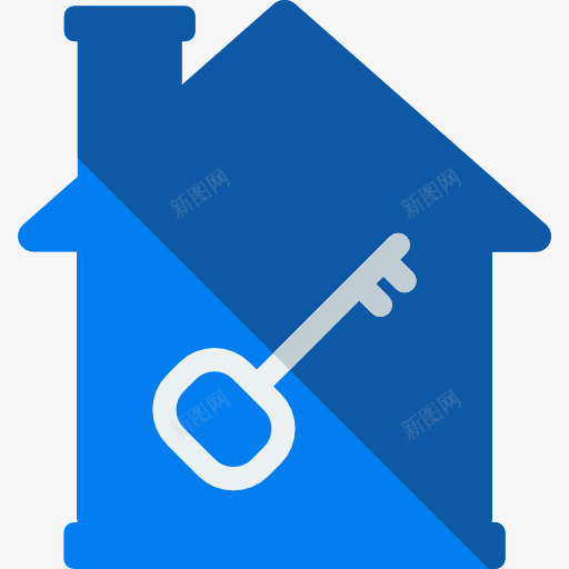房子的钥匙图标png_新图网 https://ixintu.com 关键 家居 建筑 房地产 房子 房子的钥匙