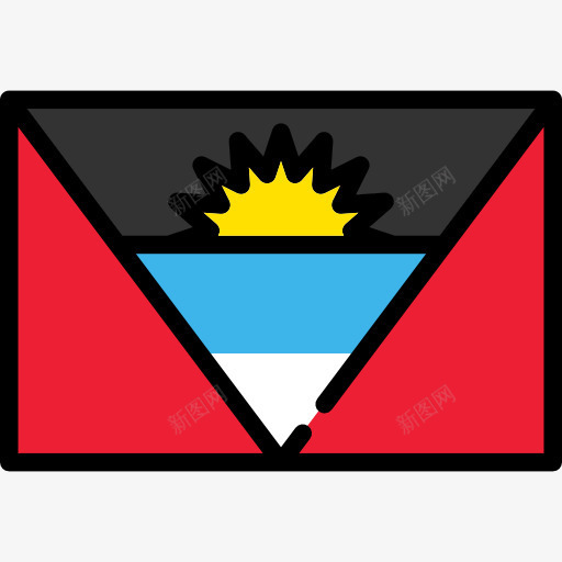 安提瓜和巴布达岛图标png_新图网 https://ixintu.com 国家 安提瓜 巴布达岛 旗 旗帜 民族