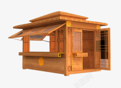 木制小屋素材