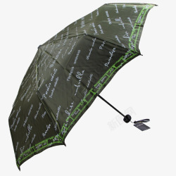 天堂伞防风商务雨伞折叠素材