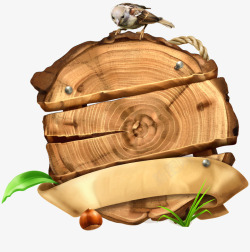 木桩木头素材