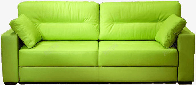 时尚绿色沙发png免抠素材_新图网 https://ixintu.com 休息 安逸 家具 居家 沙发 舒适
