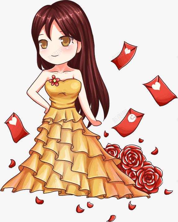 创意手绘人物效果造型女神png免抠素材_新图网 https://ixintu.com 人物 创意 女神 效果 造型