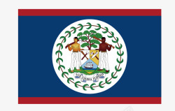 伯利兹伯利兹国国旗高清图片