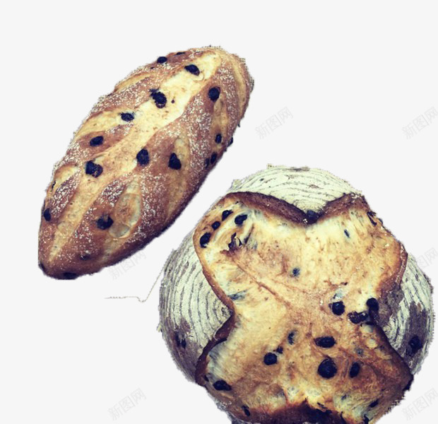 提子干面包png免抠素材_新图网 https://ixintu.com 提子干 甜品 面包