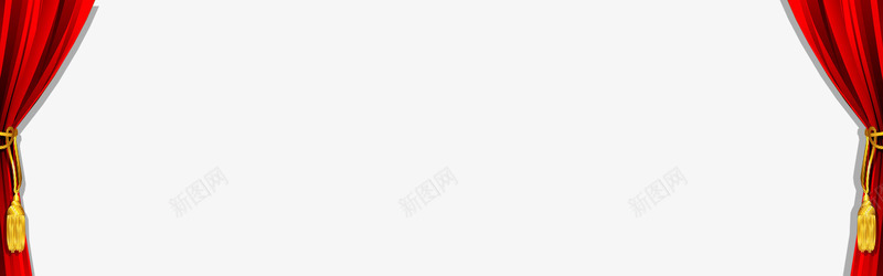 帷幕png免抠素材_新图网 https://ixintu.com 喜气 大红色布 布 帷幕 红色