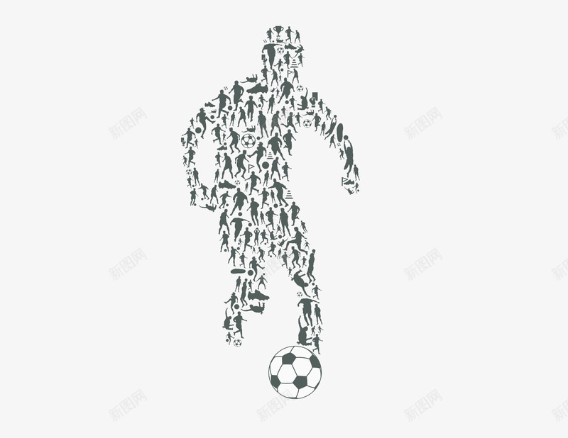 足球运动图标png_新图网 https://ixintu.com 卡通人物 卡通手绘 水彩画 肖像画 装饰图案 足球运动