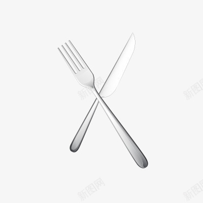 餐具png免抠素材_新图网 https://ixintu.com 刀叉 干净 白色 西餐
