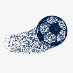 卡通粒子粒子足球高清图片