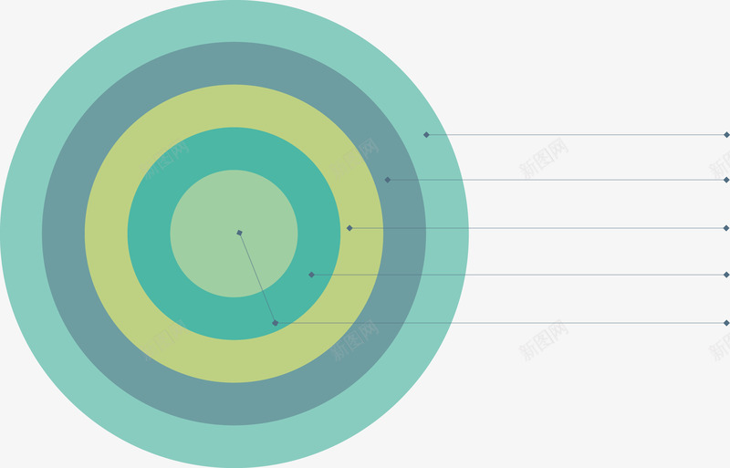 创意嵌套环形图png免抠素材_新图网 https://ixintu.com 分类标签 创意几何 数据图表