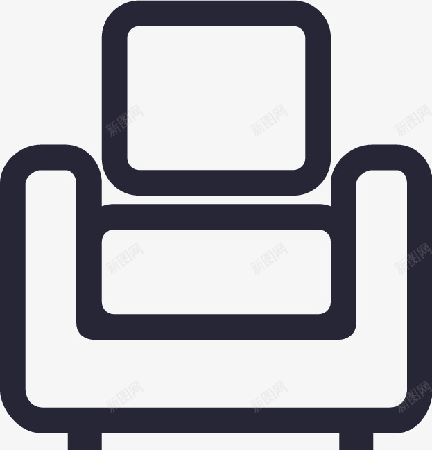 沙发矢量图图标eps_新图网 https://ixintu.com 沙发 矢量图