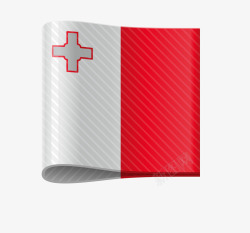 马耳他国旗矢量图素材