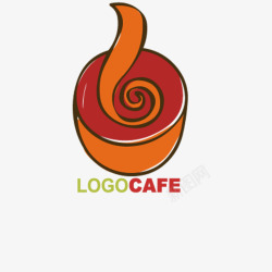 醇厚香甜咖啡厅logo一杯咖啡图标高清图片