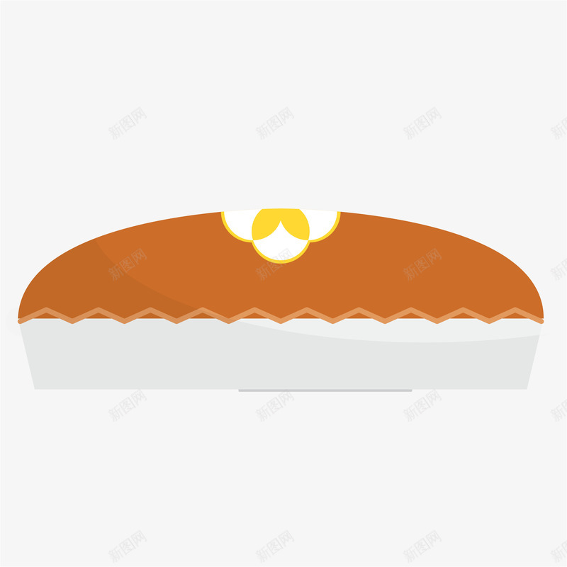 手绘鸡蛋法式面标图标png_新图网 https://ixintu.com 扁平化食品 早餐包 法式 西式甜点 面包 食物 鸡蛋