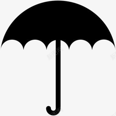 雨伞pittogrammi图标图标